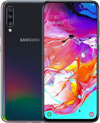 Galaxy A70 128GB Unlocked in Black in Acceptable condition