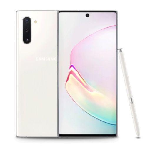 Galaxy Note 10 (5G) 256GB for AT&T in Aura White in Excellent condition