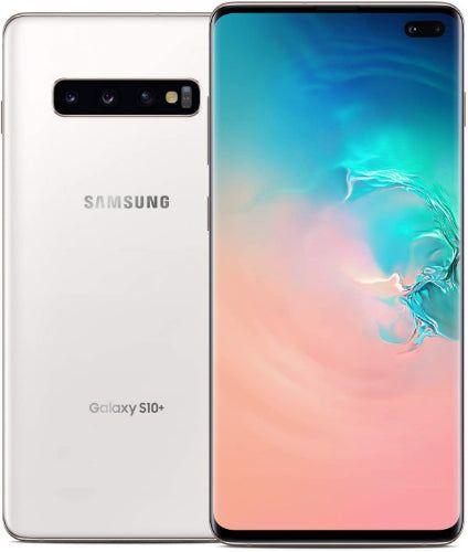 Galaxy S10+ 512GB Unlocked in Ceramic White in Excellent condition