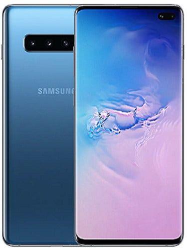 Galaxy S10+ 128GB Unlocked in Smoke Blue in Good condition