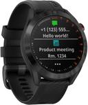Garmin Approach S40 Smartwatch Metal in Black in Acceptable condition
