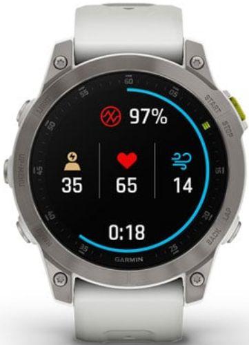 Garmin Epix Smartwatch (Gen 2) Saphire Edition (Titanium) 33mm in Slate Steel
