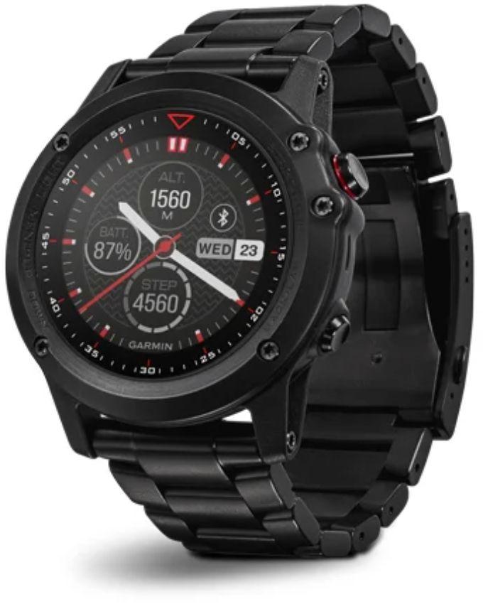 Garmin Fenix 3 GPS Smartwatch - 32MB - 30.4mm - Black Titanium Case with Black Titanium Titanium Band