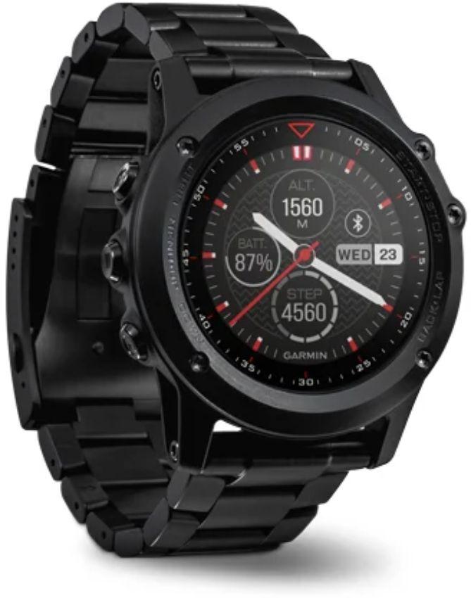 Garmin Fenix 3 GPS Smartwatch - 32MB - 30.4mm - Black Titanium Case with Black Titanium Titanium Band