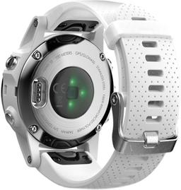 Garmin Fenix 5S GPS Smartwatch - 37MB - 42mm - White Sapphire Edition (Polymer) Case with Carrara White Silicone Silicone Band