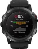 Garmin Fenix 5X Plus GPS Smartwatch Fiber-reinforced Polymer 51mm in Black in Acceptable condition