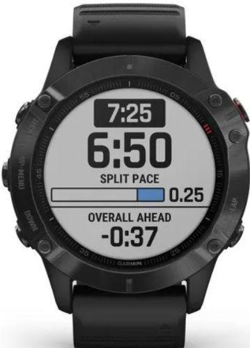 Garmin Fenix 6 Pro Smartwatch Standard Edition (Polymer) 47mm in Black in Acceptable condition