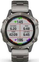 Garmin Fenix 6 Smartwatch Sapphire Edition (Polymer) 47mm in Titanium in Excellent condition
