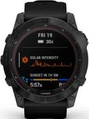 Garmin Fenix 7X Smartwatch Sapphire Solar Edition (Polymer) 51mm in Black DLC Titanium in Good condition