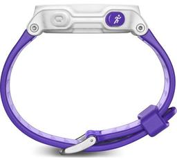 Garmin Forerunner 230 Smartwatch - 31.1mm - Silver/Purple Glass Case with Purple Strike Silicone Silicone Strap