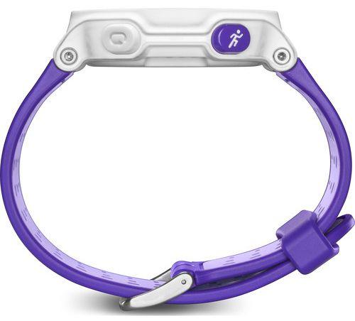 Garmin Forerunner 230 Smartwatch - 31.1mm - Silver/Purple Glass Case with Purple Strike Silicone Silicone Strap