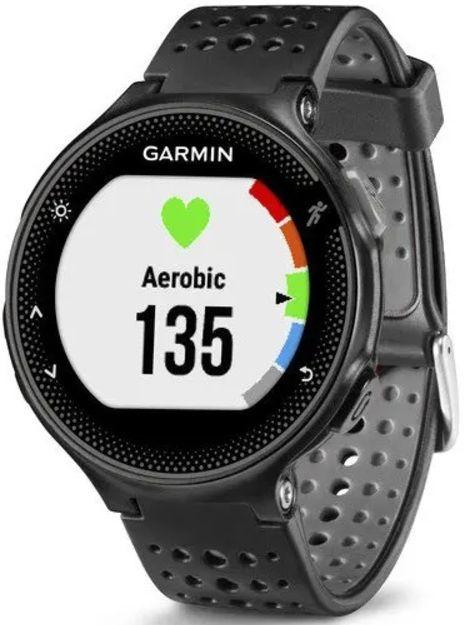 Garmin  Forerunner 235 Smartwatch - Black-Polymer-Silicone-Grey - 31.1mm - Black - Polymer - Grey - Silicone - Silicone - Acceptable