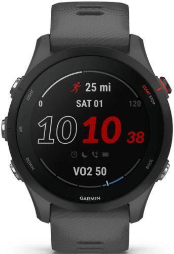 Garmin Forerunner 255 Smartwatch Non Music Edition (Polymer) 46mm in Slate Gray in Premium condition