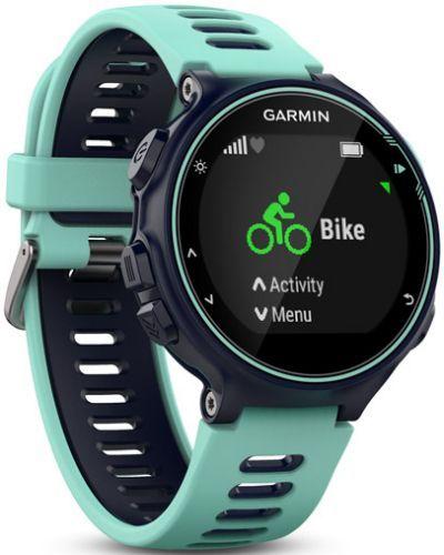 Garmin Forerunner 735XT Smartwatch - 31.1mm - Black Fiber-reinforced Polymer Case with Black Silicone Silicone Strap