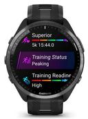 Garmin Forerunner 965 Smartwatch Titanium 35.4mm in Black in Premium condition