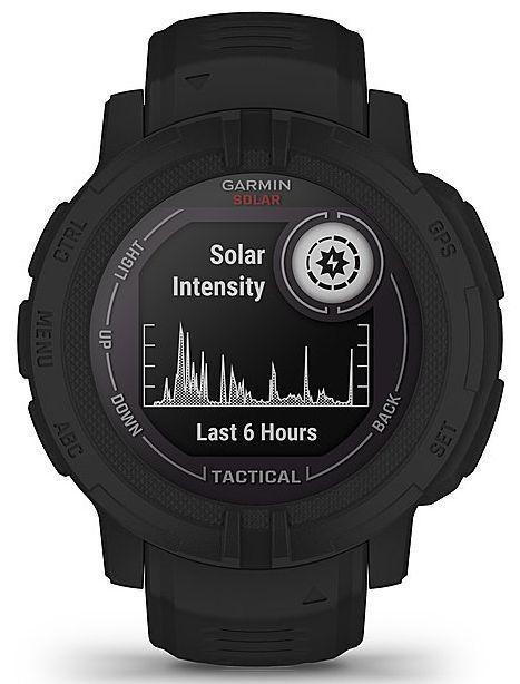 Garmin  Instinct 2 Solar Smartwatch - 50mm - Black - Tactical Edition (Polymer) - Black - Sport Band - Silicone - Excellent