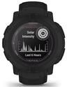 Garmin Instinct 2 Solar Smartwatch - 50mm - Black Tactical Edition (Polymer) Case with Black Silicone Sport Band