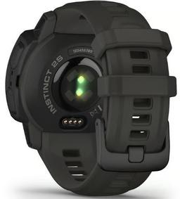 Garmin Instinct 2S Smartwatch - 40MM - Graphite Fiber-reinforced Polymer Case with Graphite Silicone Silicone Strap
