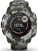 Garmin Instinct Solar Smartwatch Fiber-reinforced Polymer 45mm in Lichen Camo in Acceptable condition