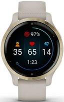 Garmin Venu 2S Smartwatch Fiber-reinforced Polymer 27.9mm in Light Gold in Excellent condition