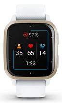 Garmin Venu Sq 2 Smartwatch Fiber-reinforced polymer in Cream Gold in Excellent condition