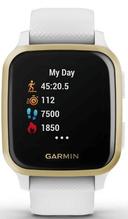 Garmin Venu Sq Smartwatch Fiber-reinforced Polymer 33.1mm in Light Gold in Premium condition