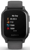 Garmin Venu Sq Smartwatch Fiber-reinforced Polymer 33.1mm in Slate Black in Excellent condition