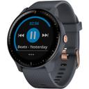 Garmin Vivoactive 3 Music Smartwatch Polymer in Granite Blue in Acceptable condition