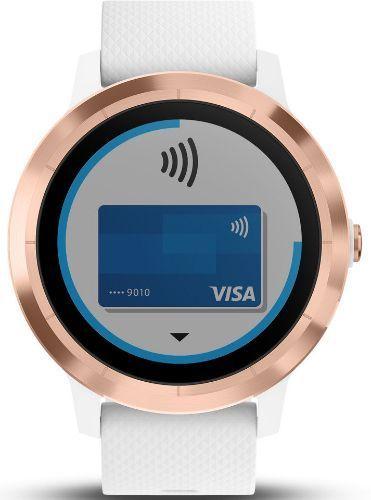Garmin Vivoactive 3 Smartwatch Fiber-reinforced Glass 30.4mm in Rose Gold in Excellent condition