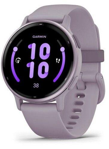 Garmin  Vivoactive 5 Smartwatch - Metallic Orchid-Fibre-reinforced polymer-Silicone Strap-Metallic Orchid - 30.4mm - Metallic Orchid - Fibre-reinforced polymer - Metallic Orchid - Silicone Strap - Silicone - Excellent