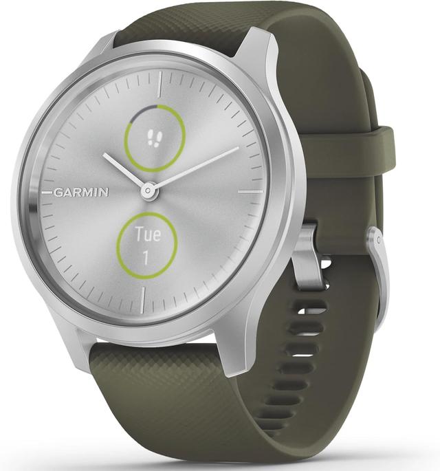 Garmin Vivomove Style Smartwatch Anodized Aluminum 24.1mm in Silver in Premium condition