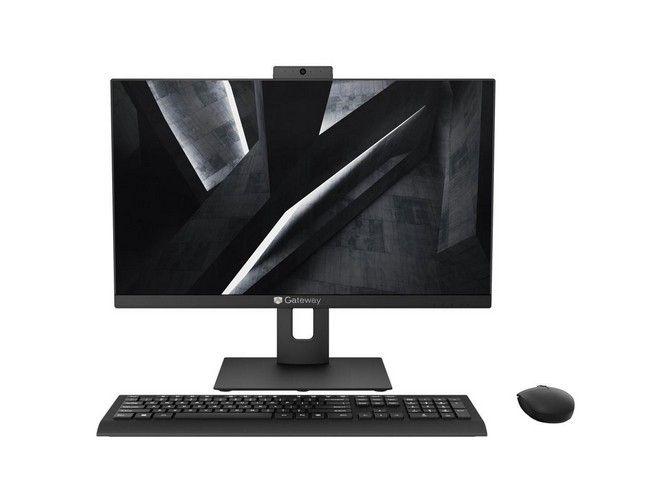 Gateway  GWAP42424 All-in-One Desktop 23.8" - Intel Pentium Silver J5040 2.0GHz - 128GB - Black - 4GB RAM - Acceptable