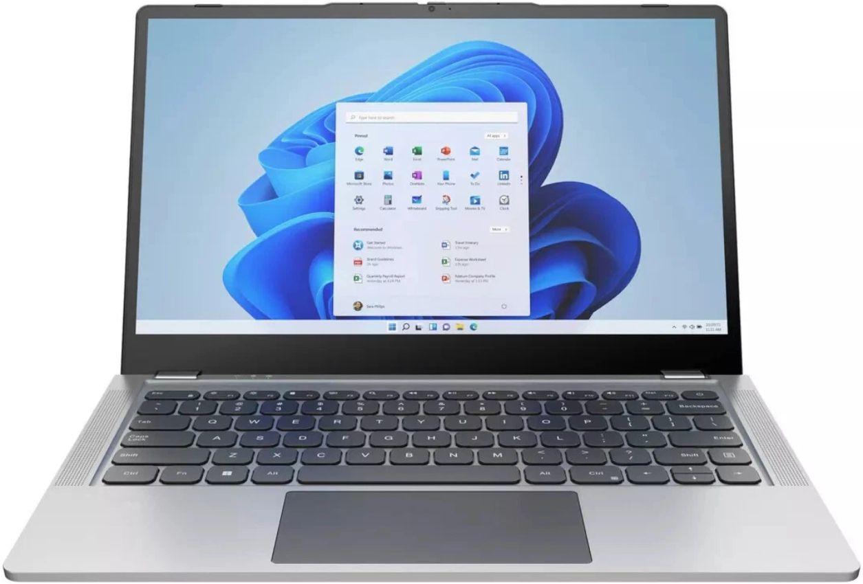 Gateway GWNC214H34 Ultra Slim Notebook 14.1" - Intel Celeron N4020 1.1GHz - 128GB - Silver - 4GB RAM - 14.1 Inch - Premium