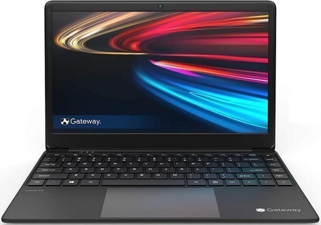 Gateway GWTN141-1 FHD Ultra Slim Notebook 14.1" Intel Celeron N3350 1.1GHz in Black