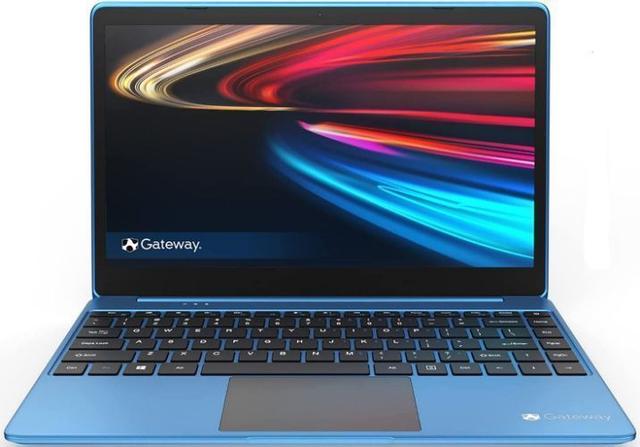 Gateway GWTN141-1 FHD Ultra Slim Notebook 14.1" Intel Celeron N3350 1.1GHz in Blue in Good condition
