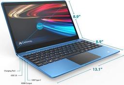 Gateway GWTN141-1 FHD Ultra Slim Notebook 14.1" - Blue - Intel Celeron N3350 1.1GHz - 4GB RAM - 64GB