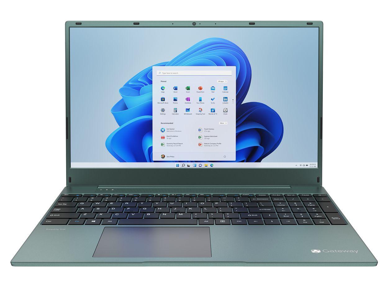 Gateway GWTN156-12 Ultra Slim Notebook 15.6" - AMD Ryzen 3 3250U 2.6GHz - 128GB - Green - 4GB RAM - 15.6 Inch - Premium