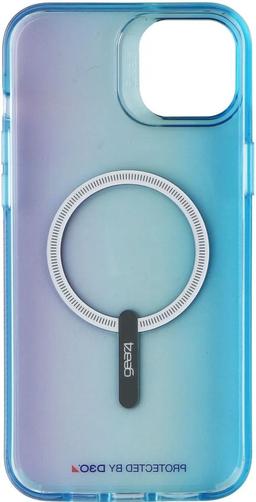 Gear4 Milan Snap Case with MagSafe for iPhone 14 - Aurora Ombre Blue