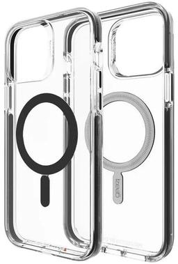 Gear4 Piccadilly Snap Phone Case for iPhone 13 - Clear/Black