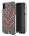 Gear4 Victoria Series Phone Case for iPhone XS Max - Clear / Tribal Leaf