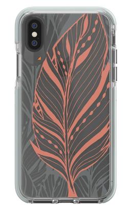 Gear4 Victoria Series Phone Case for iPhone XS Max - Clear / Tribal Leaf