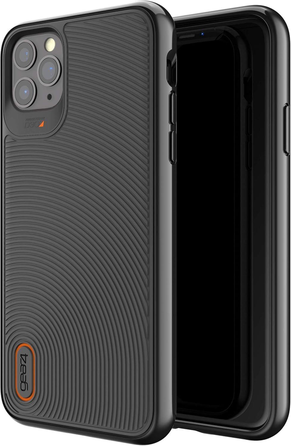 Gear4  ZAGG Battersea Phone Case for iPhone 11 Pro Max - Black - Excellent