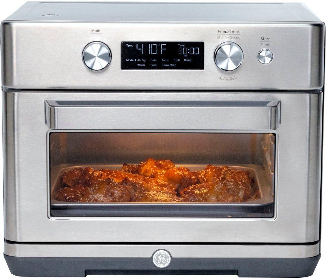GE  G9OAAASSPSS Digital Air Fry 8-in-1 Toaster Oven - Stainless Steel - Brand New