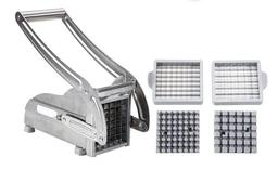 Generic 2-Blade French Fry Potato Cutter - Stainless Steel