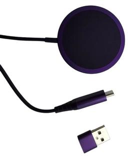Generic Magnetic Wireless MagSafe iPhone Charger - Purple