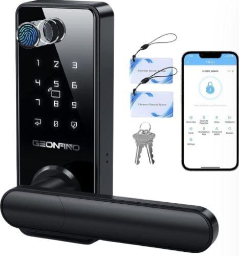 Geonfino  G4 Pro Smart Lock - Black - Excellent