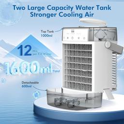 GGNRQQ Portable Air Conditioner - Gray