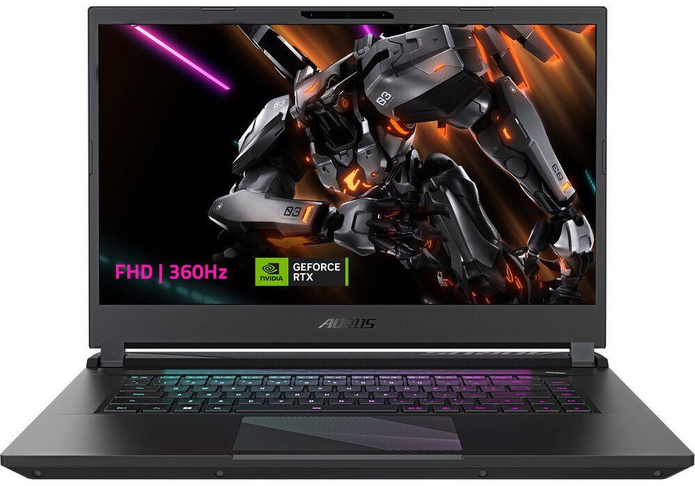 Gigabyte Aorus 15 9MF Laptop 15.6" - Intel Core i5-12500H 3.3GHz - 512GB - Black - 8GB RAM - 15.6 Inch - Excellent