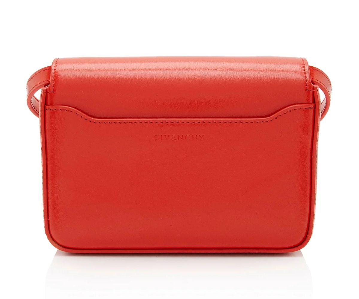 Givenchy Calfskin 4G Small Shoulder Bag - Calfskin - Red