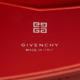 Givenchy Calfskin 4G Small Shoulder Bag - Calfskin - Red